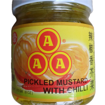3A - Pickled Mustard With Chilli (170g)